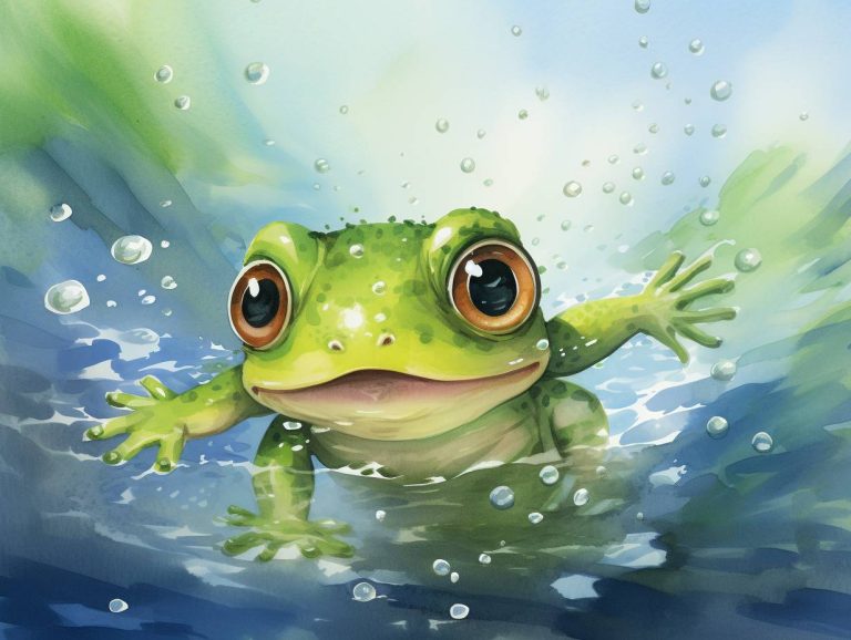 A little frog