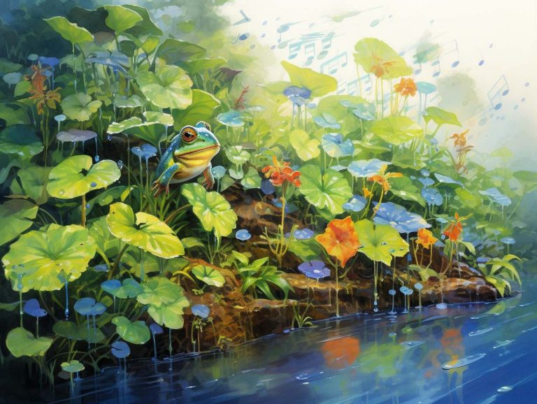 Rain's Symphony frog