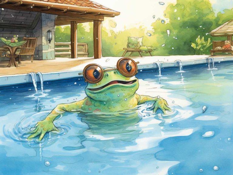 The Frog in the Swimming Pool