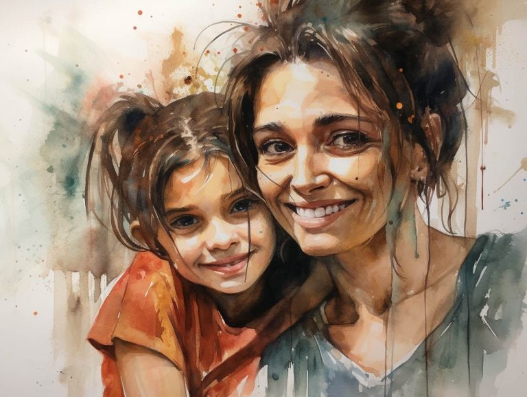 mother and daughter