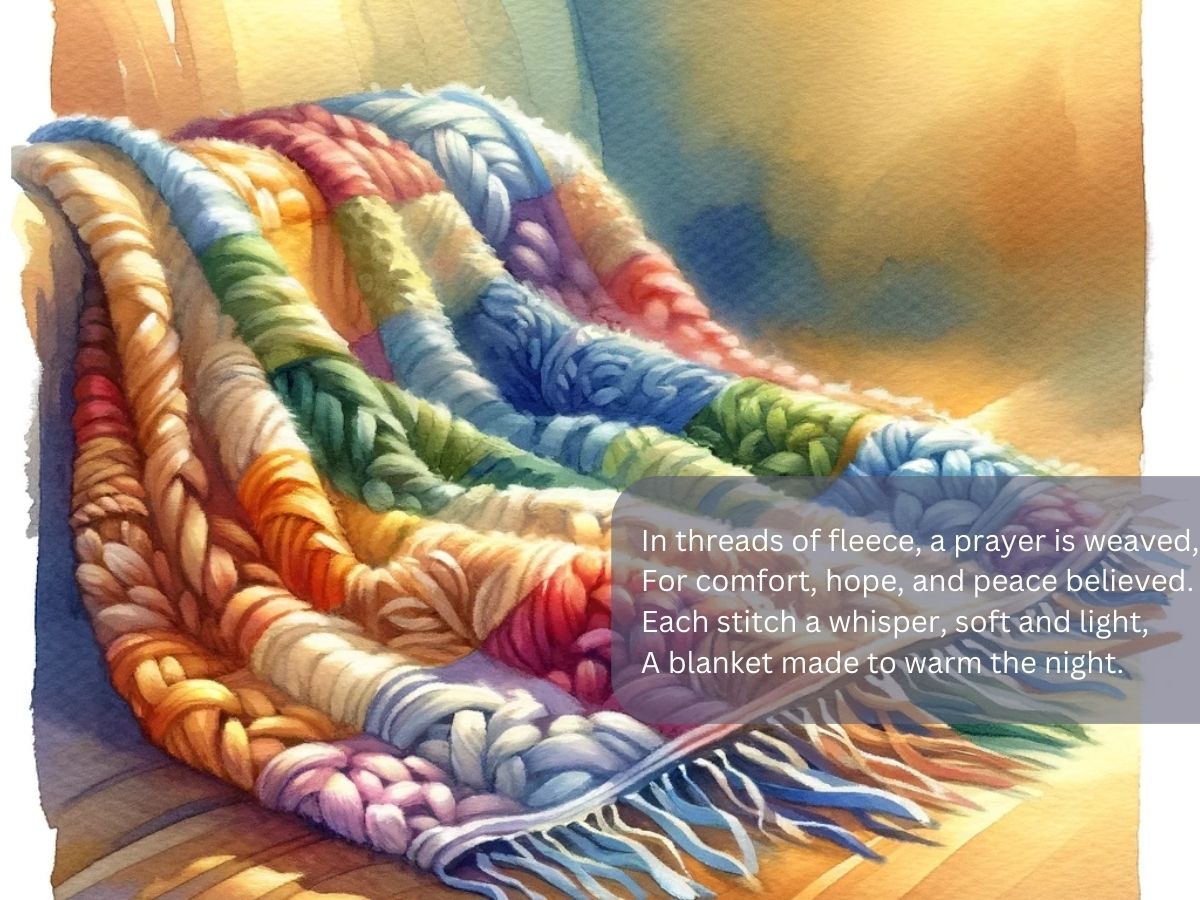 Fleece Prayer Blanket