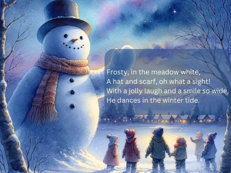 Frosty the Snowman poem