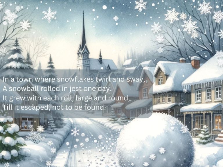 Funny snow poems