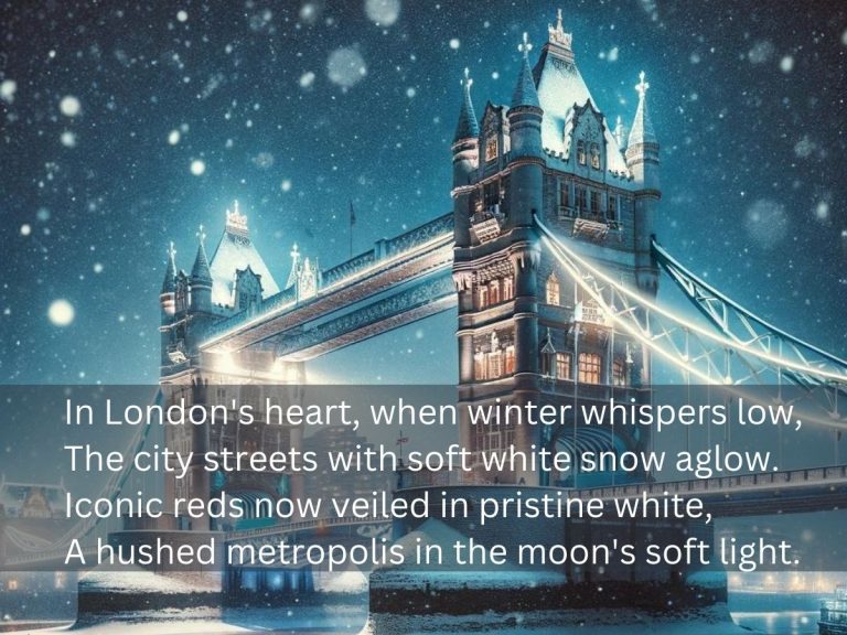 London Snow poem