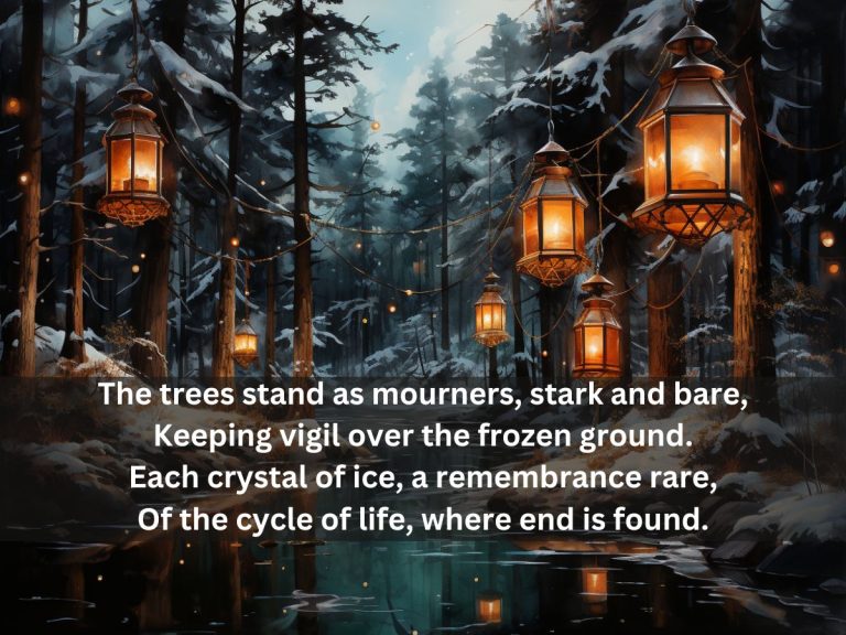 Poems about winter and death