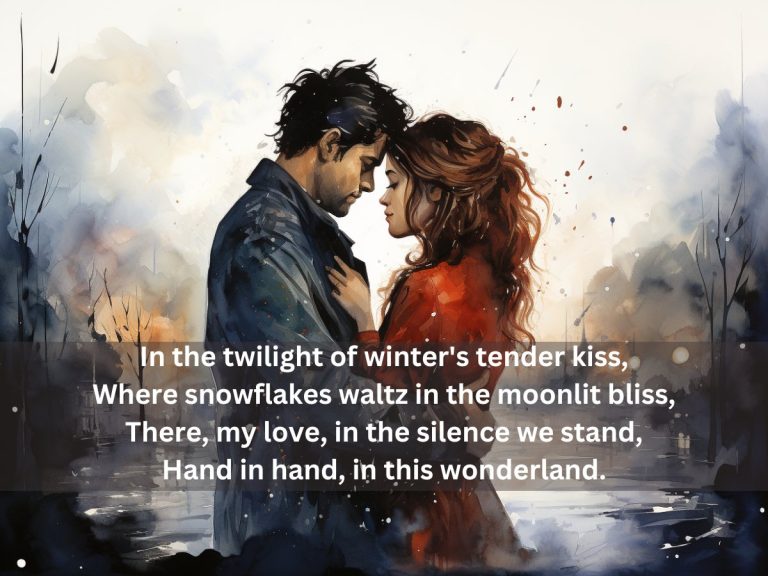 Romantic winter poems