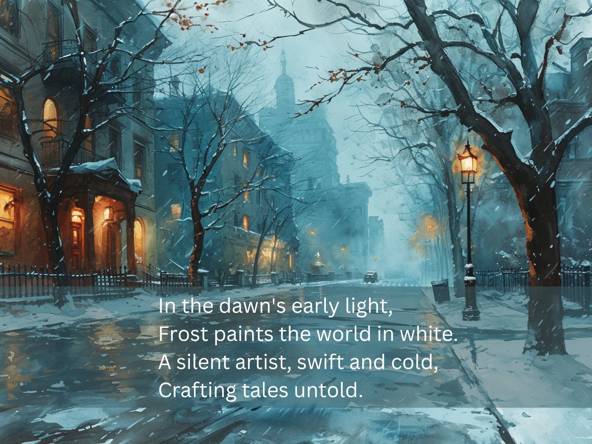 Short Poems About Cold Weather