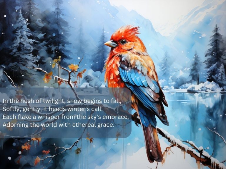 Snow Falling Poem