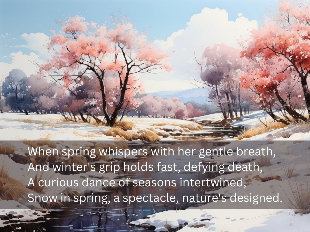 Snow in Spring