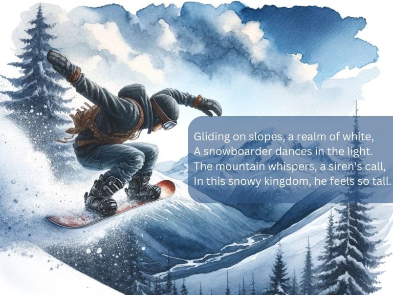 Snowboarding Poems