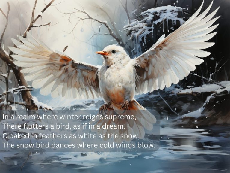 The Snow Bird poem