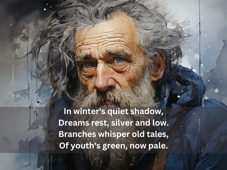 The winter of my life poem