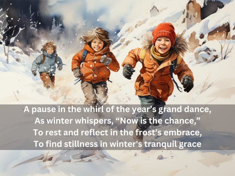 Winter break poem