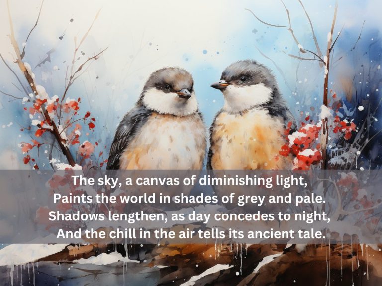 the poem Winter is coming