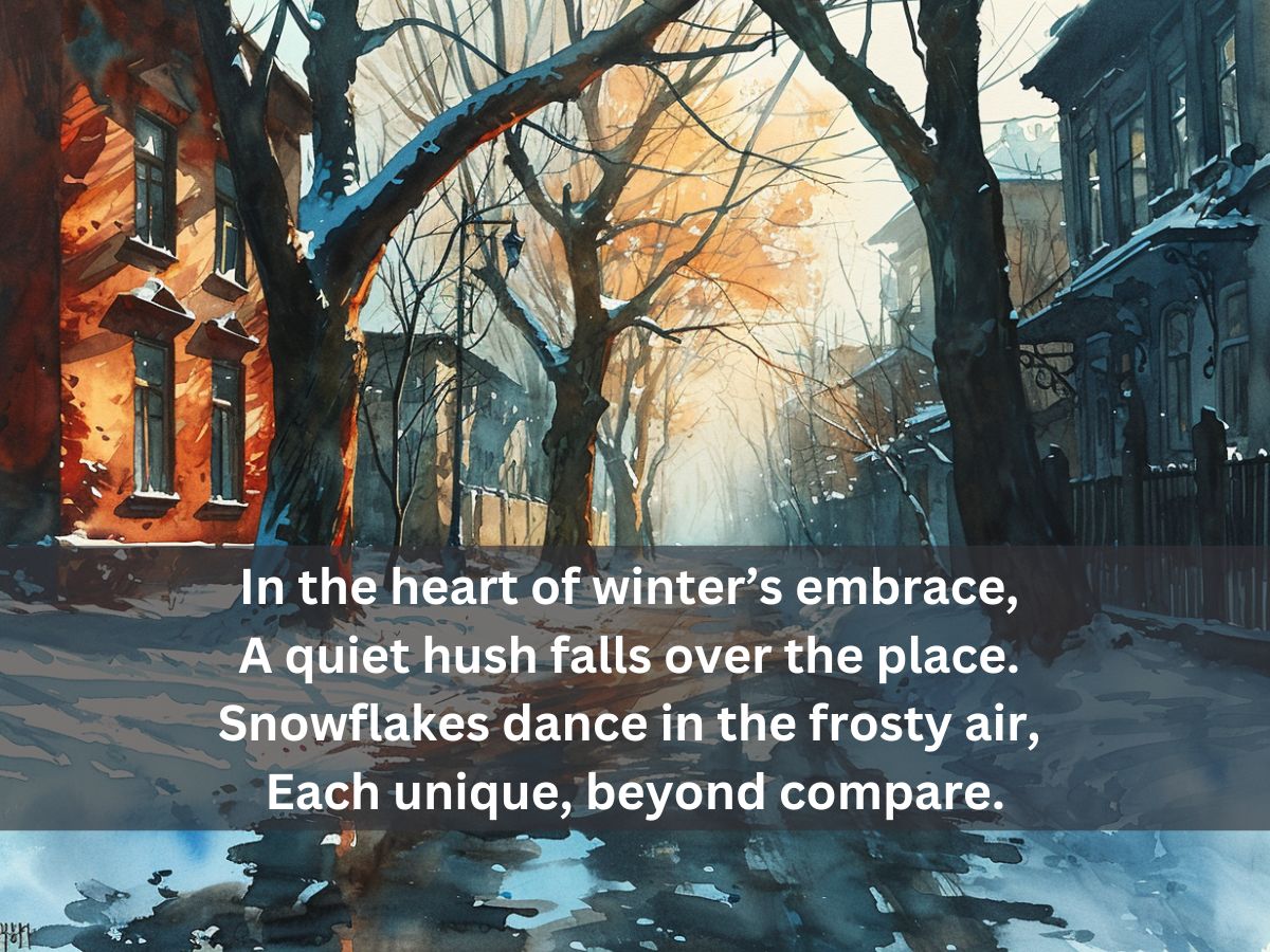 a poem for every winter day