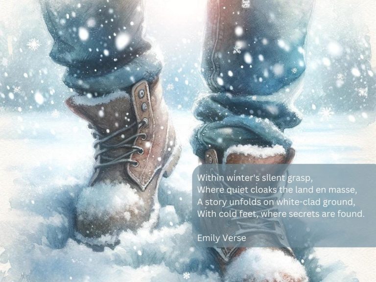 Cold feet poem