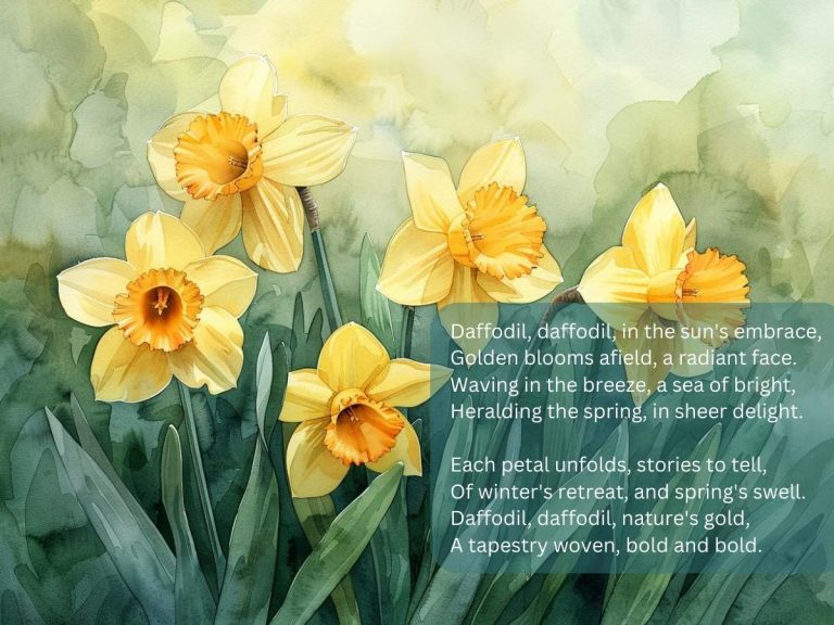 Daffodil Daffodil poem