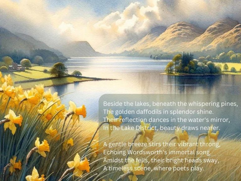 Daffodils Whispers from the Lake District poem