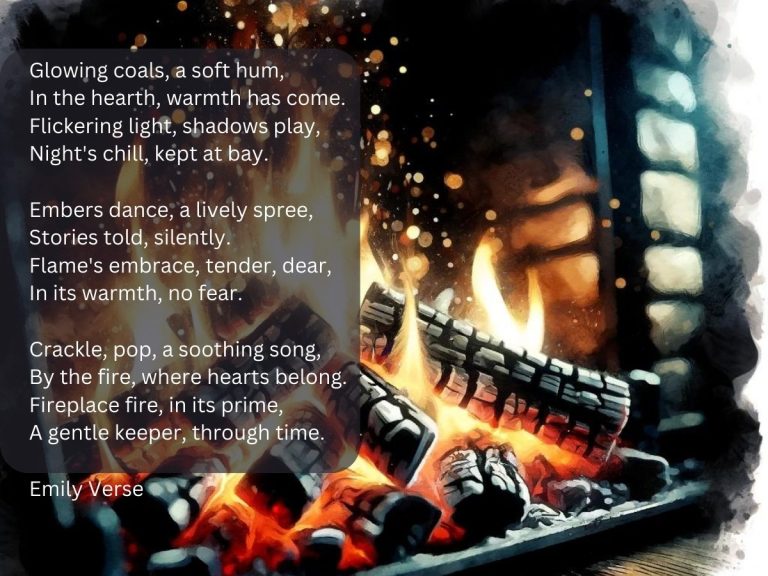 Fireplace Fire Poem