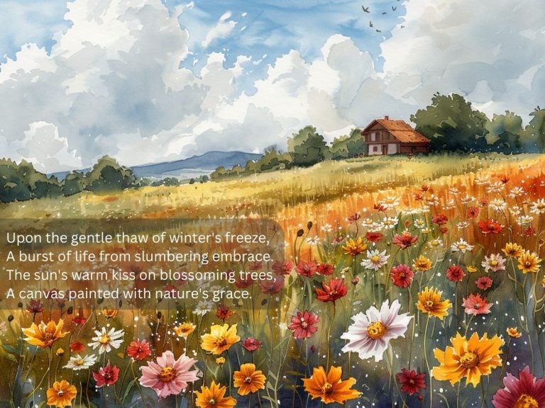First Day of Spring Poem