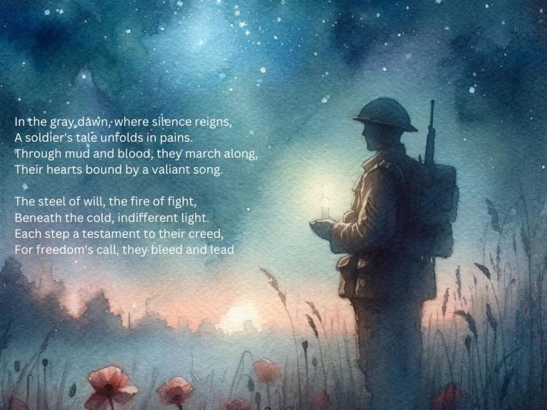 First march poems