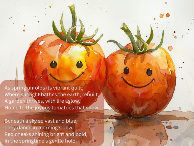 Laughing Tomatoes Poem