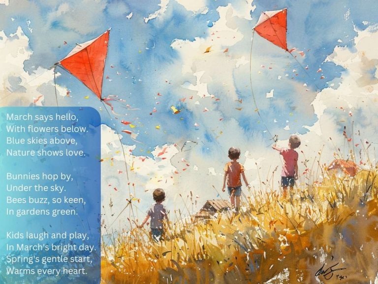 March Poems for Kindergarten