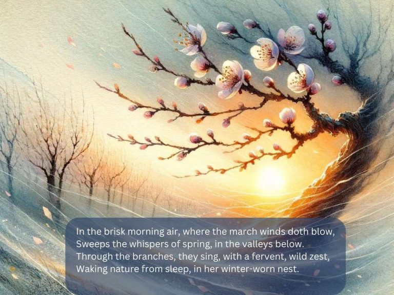 March Winds Doth Blow Poem