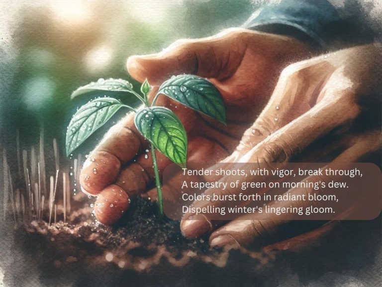 Planting Your Spring Garden Poem