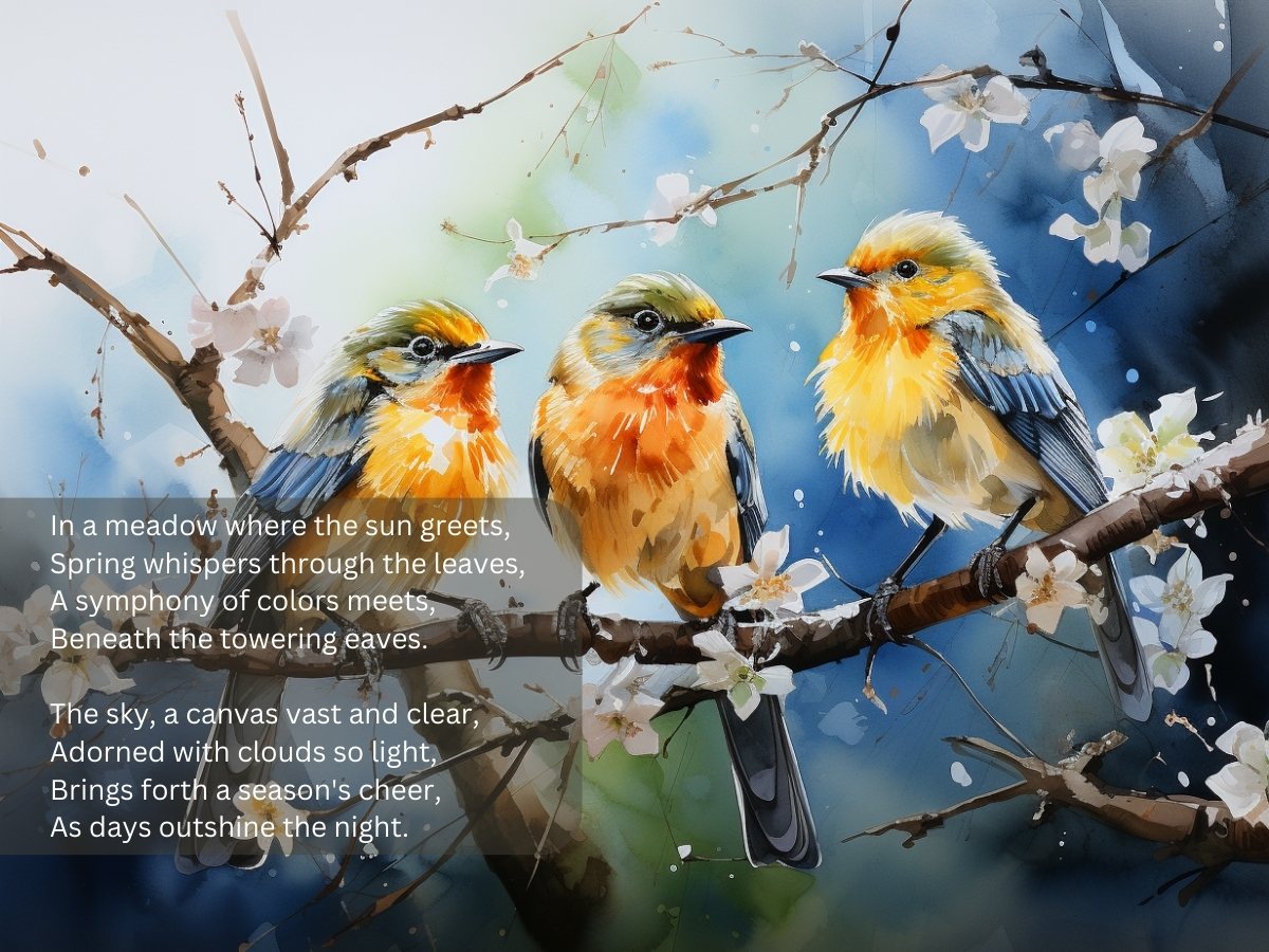 Christian spring poems