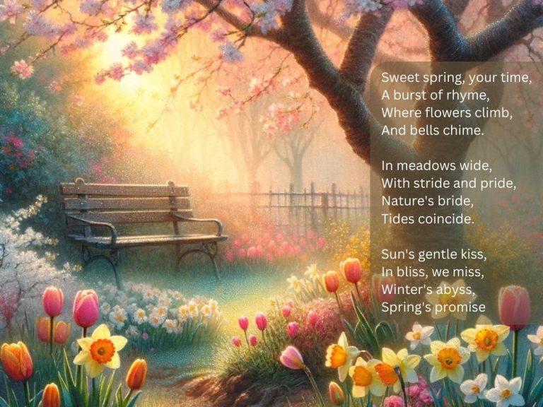 Sweet Spring Is Your Time Poem