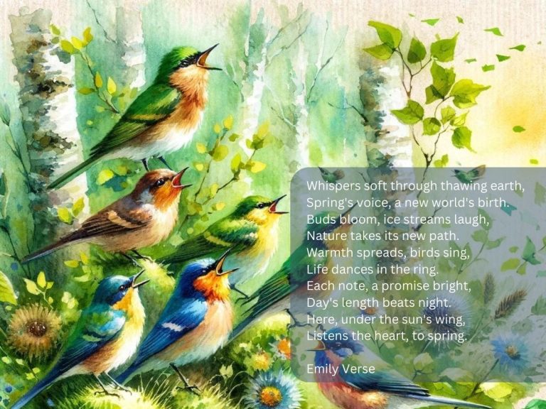 The Voice of Spring Poem