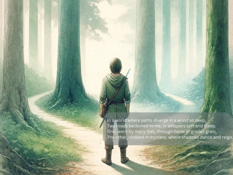 Two Roads Poem