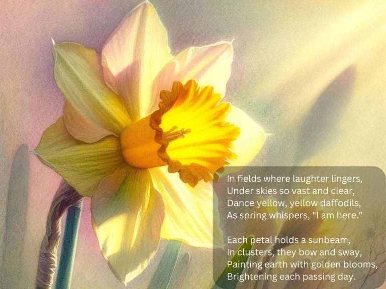 Yellow Yellow Daffodils Poem