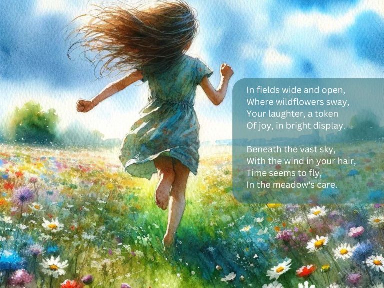 Daughter in the Meadow's Embrace Poem