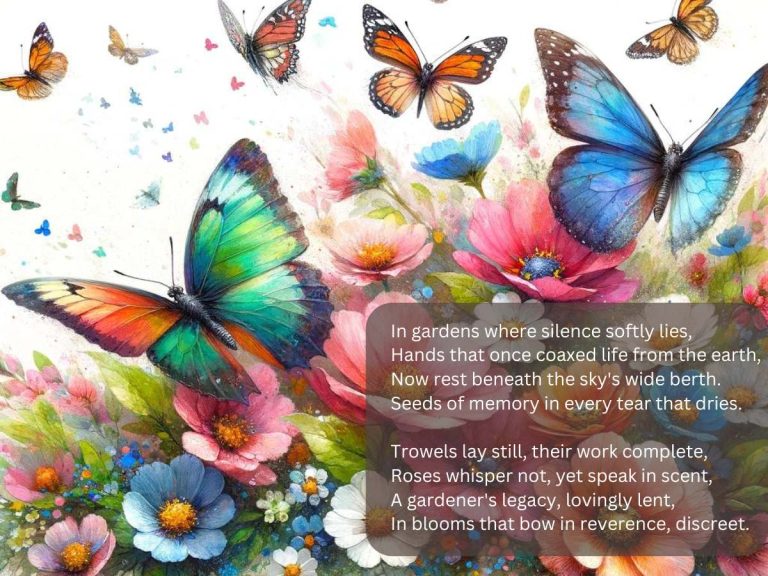 Funeral Poems for Gardeners