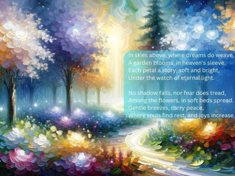 Garden in Heaven Poem