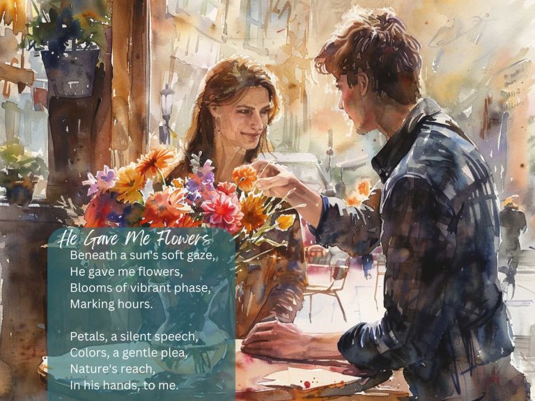 He Gave Me Flowers Poem