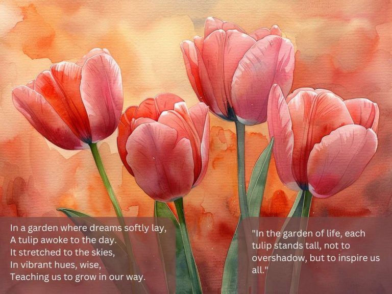 Inspirational Tulip Quotes and Poems