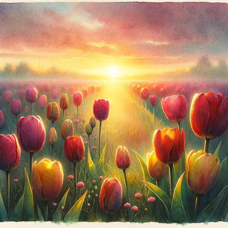 Short Poems on Tulips