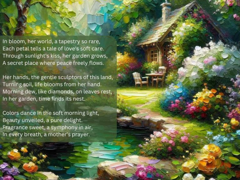 My Mother's Garden Poem