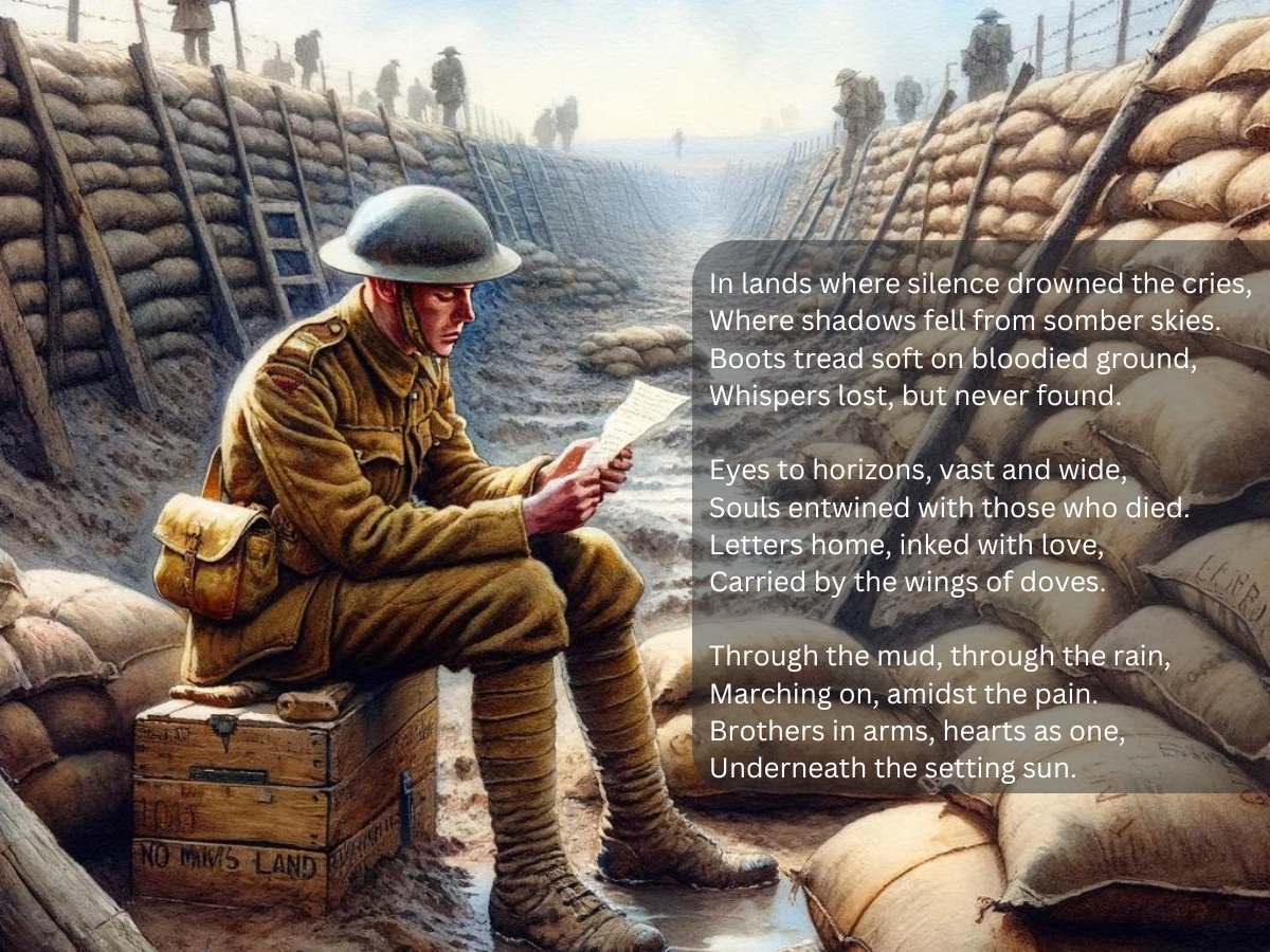 world war 1 poems for kids