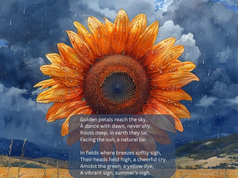 Poems on Sunflowers