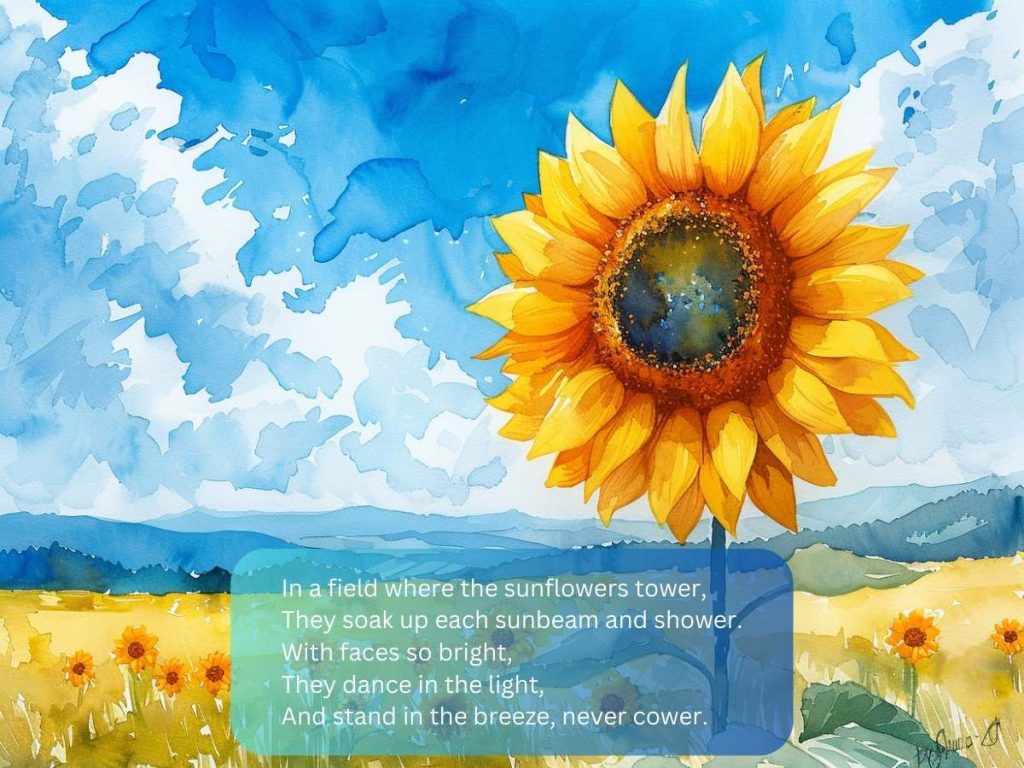 Short Poems About Sunflowers