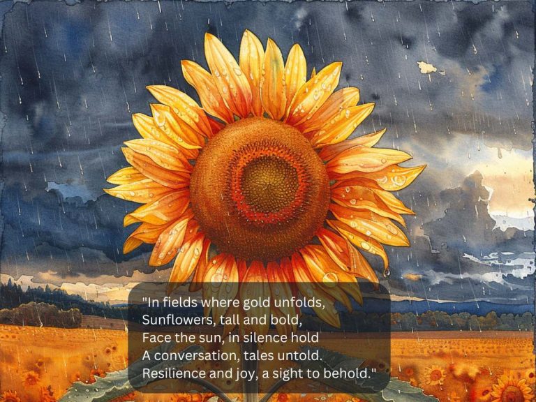 Sunflower Poems and Quotes