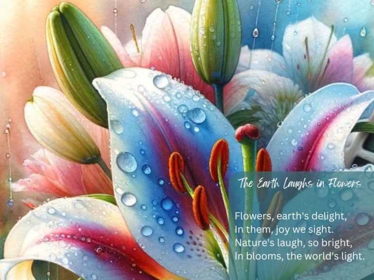 The Earth Laughs in Flowers Poem