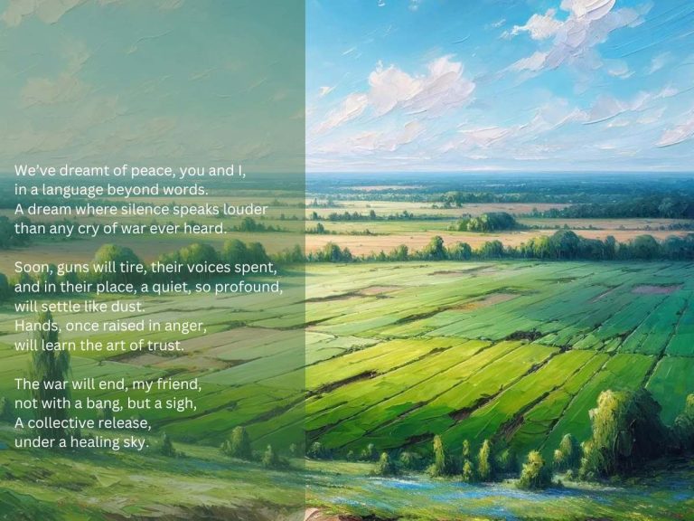 The War Will End Poem