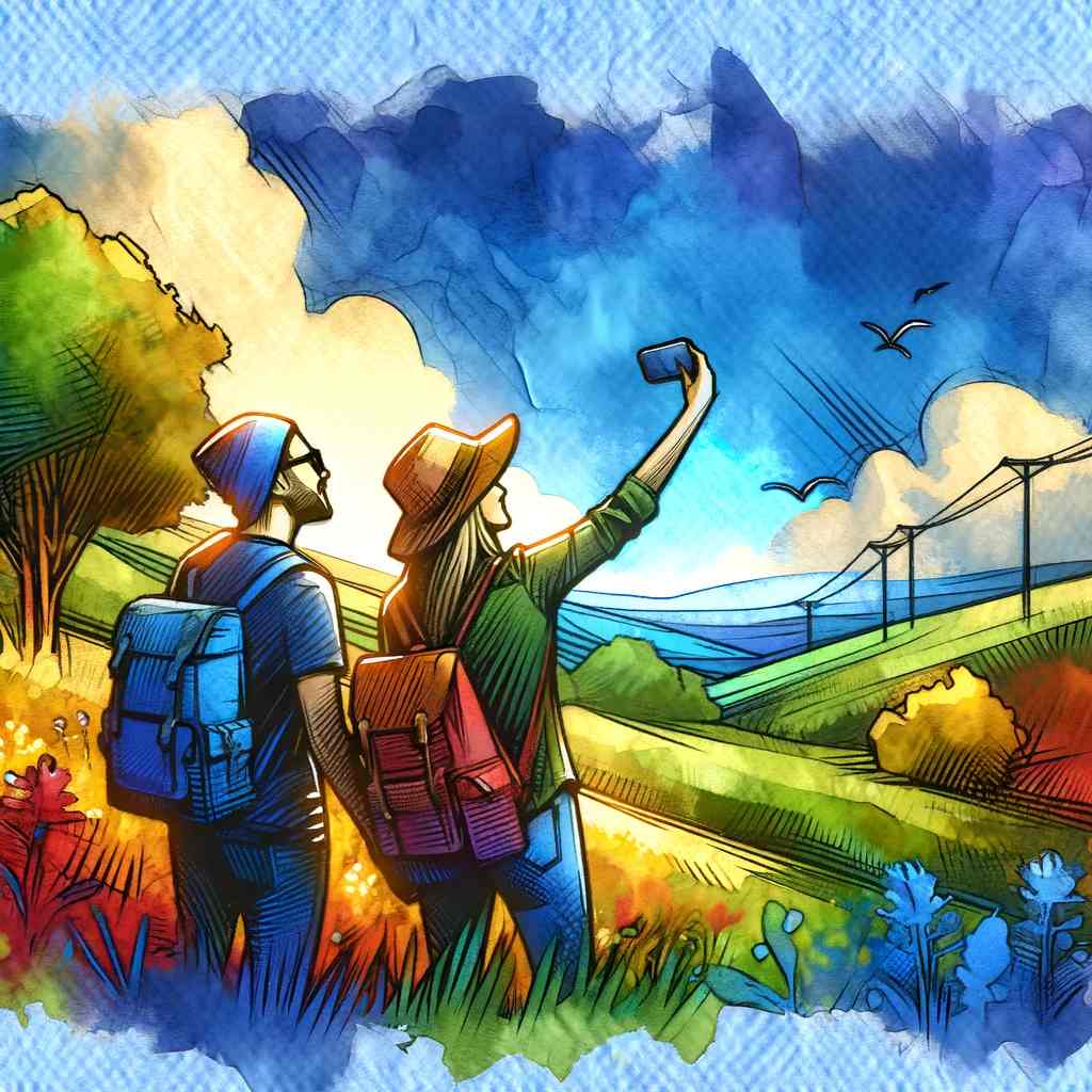 The joy of shared experiences during a brief adventure