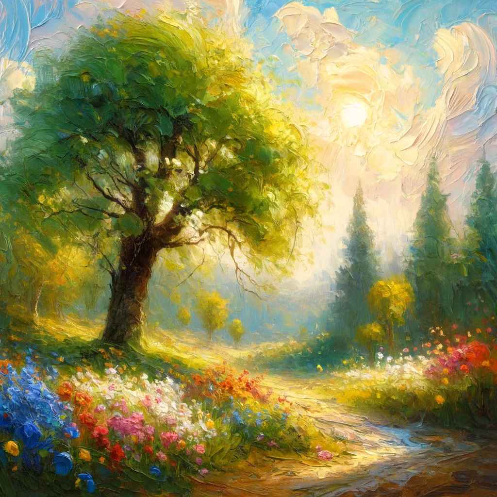 A vibrant May day