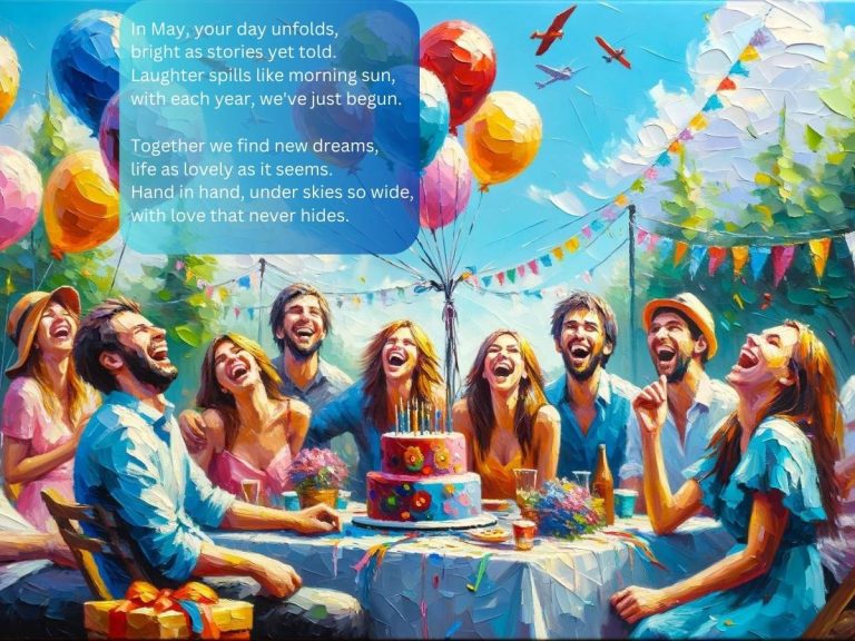 Beautiful May Birthday Poems